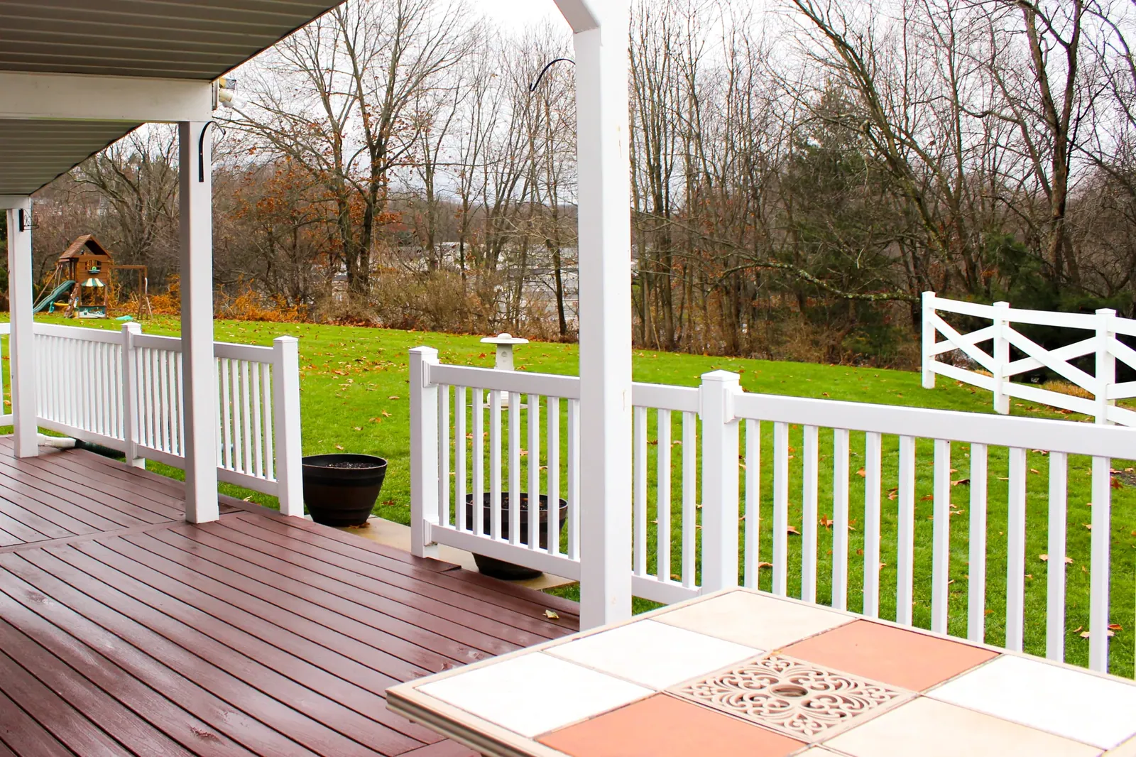 Deck repair & refinish built by Oasis Custom Decks