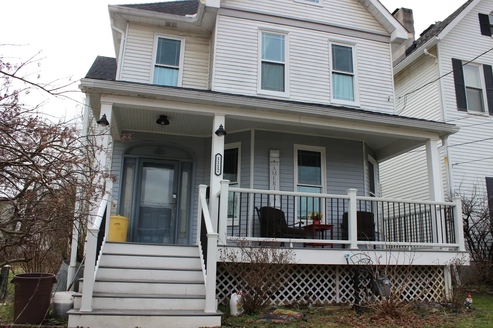 Wrap-around porch rebuild built by Oasis Custom Decks